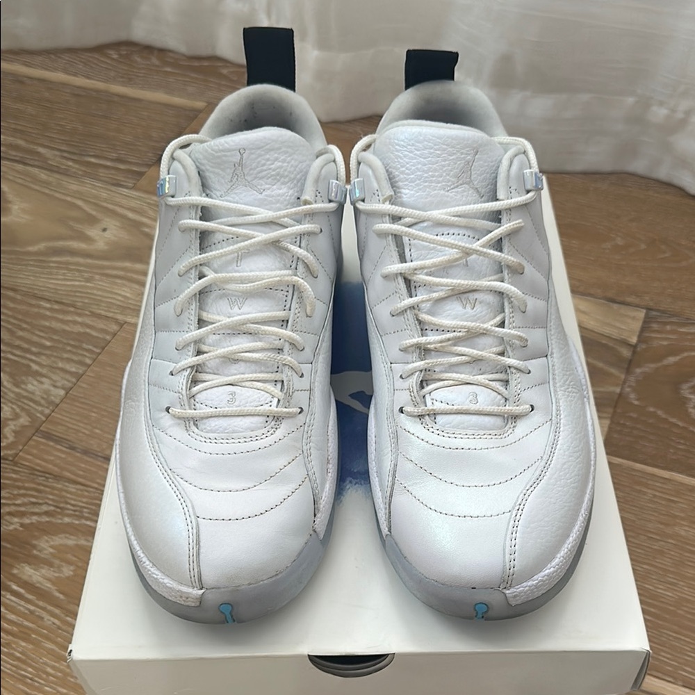 AIR JORDAN 12 Retro basketball sneakers, men’s size 12. Great condition in box.